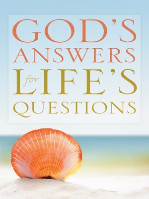 cover image of God's Answers for Life's Questions